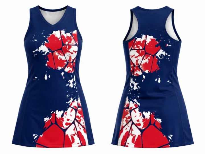 Sublimated Elite Netball/Hockey Dress